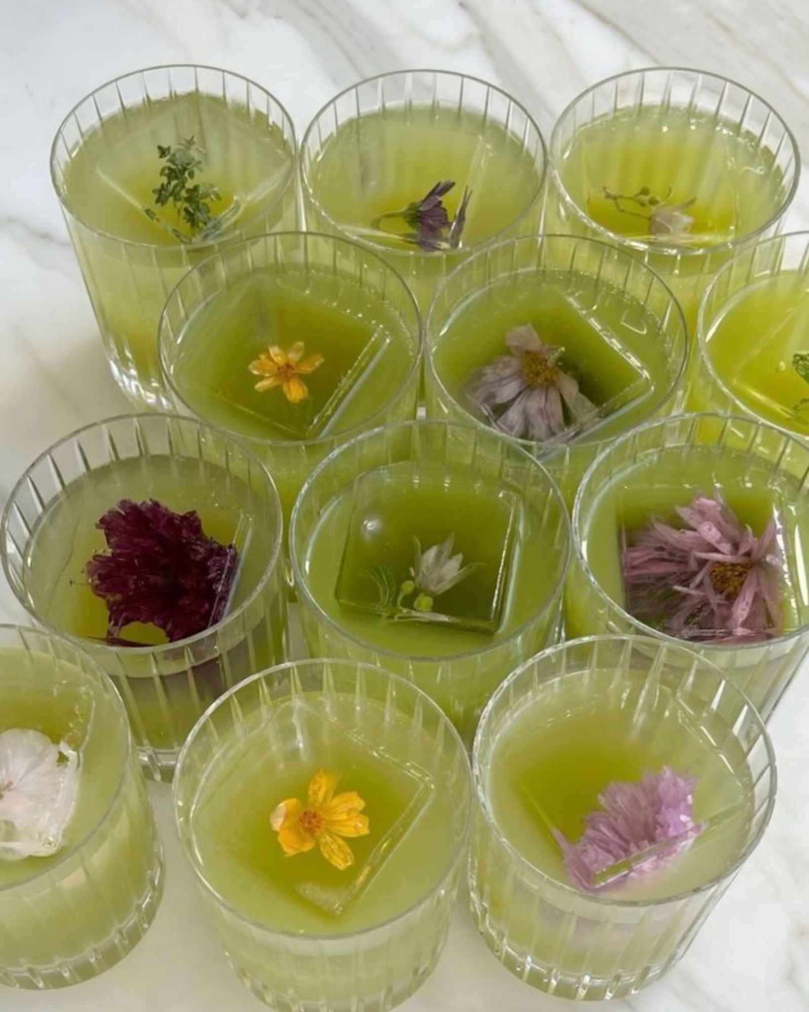 Jus détox fleurs